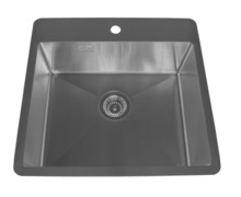 ADORA® Optimus køkkenvask stål 550 x 530 mm